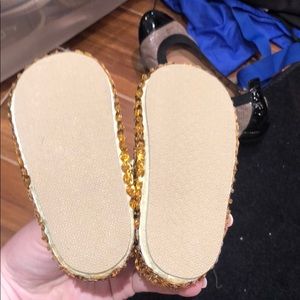 Shoes - Gold sequin pre walker Shoes - Gold sequin pre walker